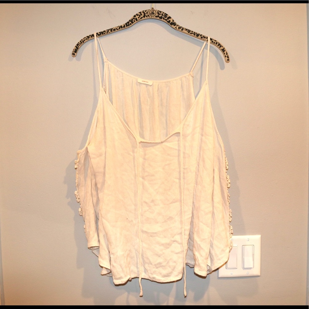 Honeylee White Long Sleeve Blouse